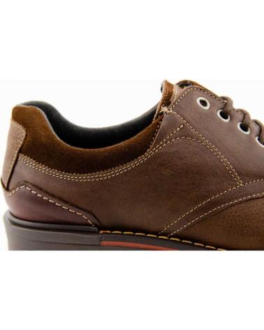 BAERCHI 5060 NUPER BROWN LACE-UP SHOES MARRON