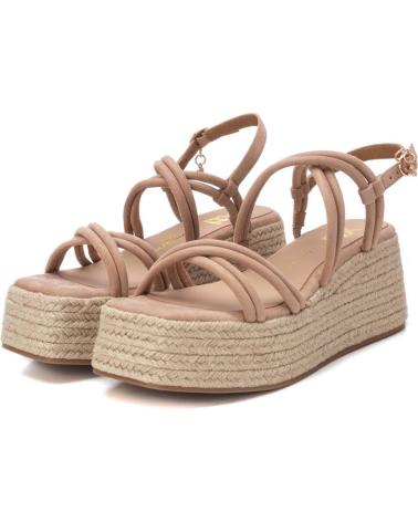 Sandalen für Damen XTI SANDALIA PLATAFORMA PARA MUJER 142792 BEIGE