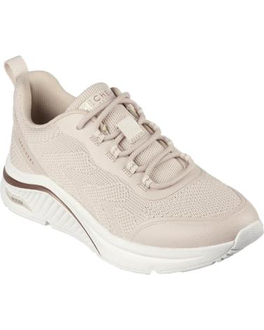 Sportivo per Donna SKECHERS 155567 ZAPATILLAS CASUAL DE MUJER BEIGE BEIGE