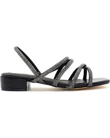 Sandalias de Mujer CAYETANO GIMENEZ SANDALIA TIRAS STRASS 56003 NEGRO