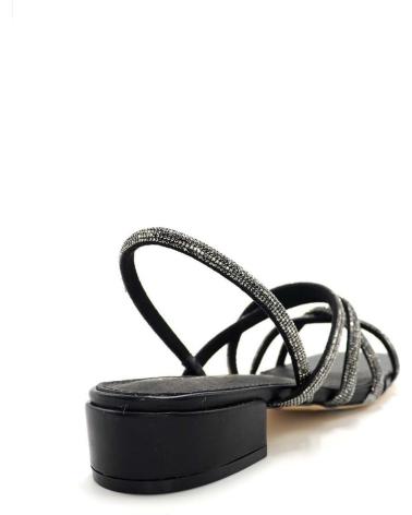 Sandalias de Mujer CAYETANO GIMENEZ SANDALIA TIRAS STRASS 56003 NEGRO