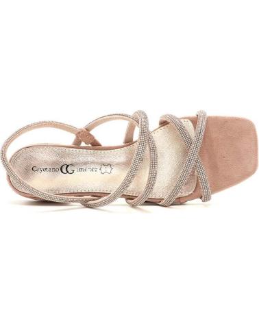 Sandalias de Mujer CAYETANO GIMENEZ SANDALIA TIRAS STRASS 56003 NUDE