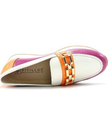 Mocasines de Mujer PITILLOS MOCASIN 5675 FUXIA TRICOLOR