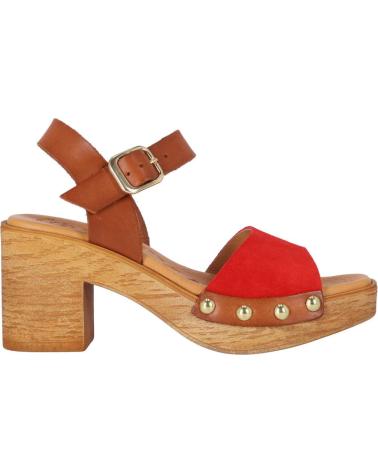 Sandalias de Mujer chika10 SAN MARINO 11 ROJO-RED