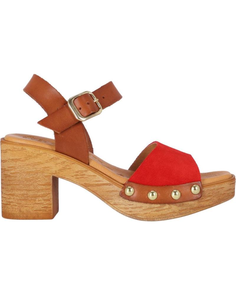Sandalias de Mujer chika10 SAN MARINO 11 ROJO-RED