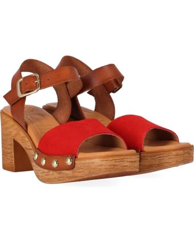 Sandalias de Mujer chika10 SAN MARINO 11 ROJO-RED