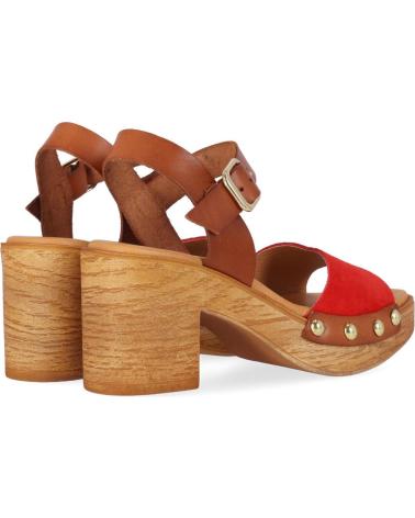 Sandalias de Mujer chika10 SAN MARINO 11 ROJO-RED