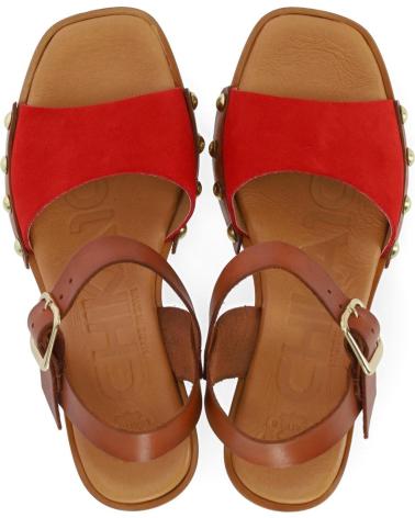 Sandalias de Mujer chika10 SAN MARINO 11 ROJO-RED