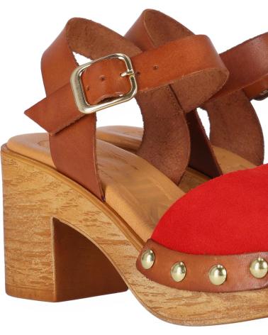 Sandalias de Mujer chika10 SAN MARINO 11 ROJO-RED