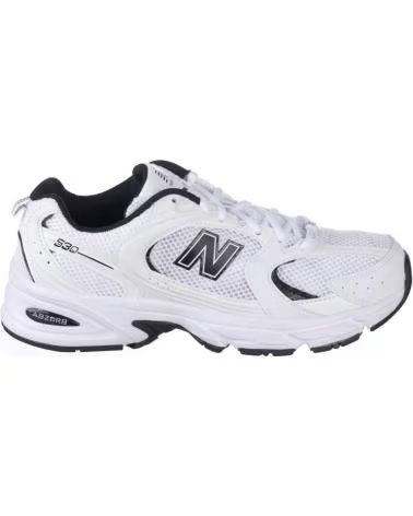 SCARPE NEW BALANCE SNEAKERS MR530 BIANCO-NERO BLANCO-NEGRO