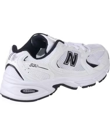 SCARPE NEW BALANCE SNEAKERS MR530 BIANCO-NERO BLANCO-NEGRO