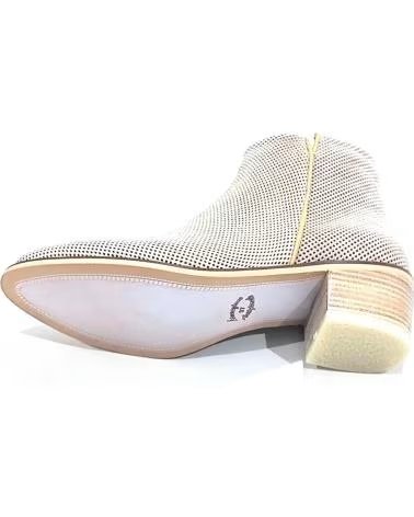 Woman Mid boots ALPE BOTIN CASUAL DE NOBUK PICADO CON TACON DESERT