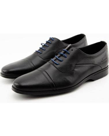 Sapatos de Homem BAERCHI -NUPER - BLUCHER PUNTERA NEGRO