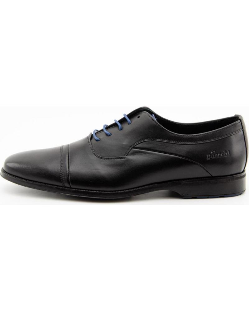 Sapatos de Homem BAERCHI -NUPER - BLUCHER PUNTERA NEGRO