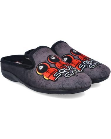 Calzado de casa de Niño bubble bobble 300 ZAPATILLAS DE CASA NIÑO NEGRO Calzado de casa de Niño bubble bobble 300 ZAPATILLAS DE CASA NIÑO NEGRO