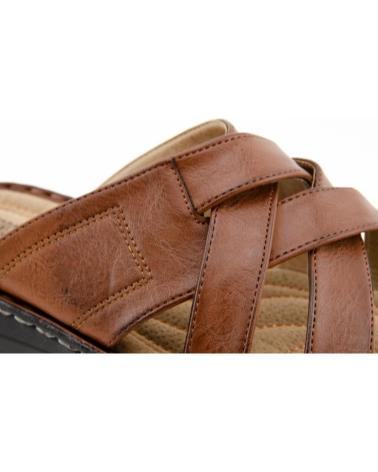 Sandalen für Herren L&R SHOES LR SHOES A297 SANDALIAS PARA HOMBRE MARRON