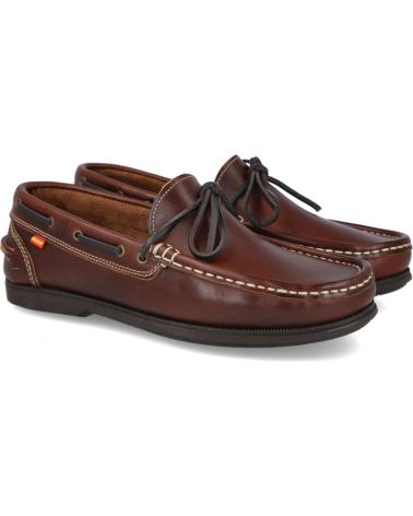 Zapatos de Hombre ESPIEL 24H - ZAPATOS MOCASINES HOMBR MARRON