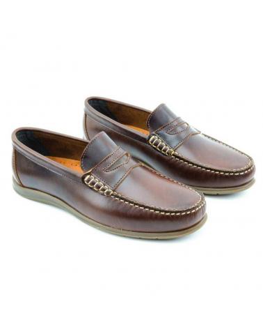 Schuhe für Herren L&R SHOES GENERICO - ZAPATOS MOCASINES HOMBRES MARRON