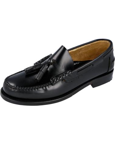 Zapatos de Hombre ESPIEL 24H ZAPATOS CASTELLANOS BORLAS NEGRO