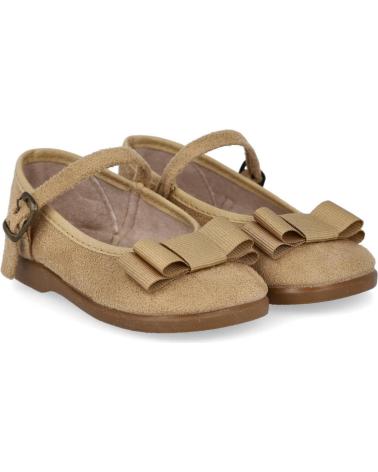 Zapatos de Niña ANDREA RUIZ 178 MERCEDITAS NIÑA BEIG