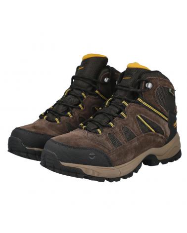 Stivaletti per Donna L&R SHOES HITEC 006304-041 BOTAS TREKKING MARRON