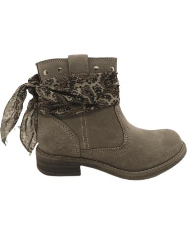 Botas de Mujer GOODSTEP BOTIN PLANO SERRAJE MUJER 8504-AT1 TAUPE
