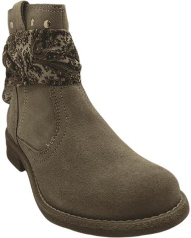 Botas de Mujer GOODSTEP BOTIN PLANO SERRAJE MUJER 8504-AT1 TAUPE