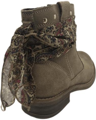 Botas de Mujer GOODSTEP BOTIN PLANO SERRAJE MUJER 8504-AT1 TAUPE