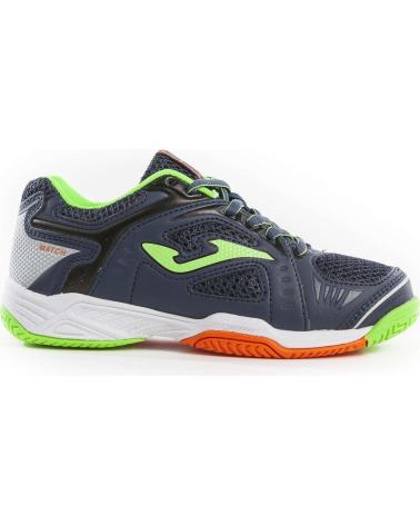Esportes  de Menino JOMA ZAPATILLAS PADEL NINO MATCH 903 AZUL