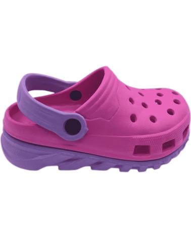 Chanclas de Niña NICOBOCO ZUECO CROCS NINA DAMEX ROSA