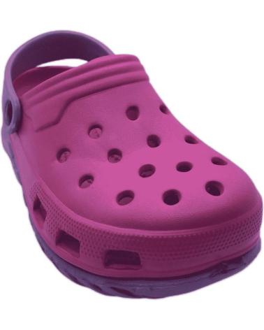 Chanclas de Niña NICOBOCO ZUECO CROCS NINA DAMEX ROSA