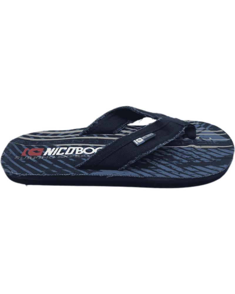 Man Flip flops NICOBOCO CHANCLA AGUA HOMBRE DRON 19 AZUL