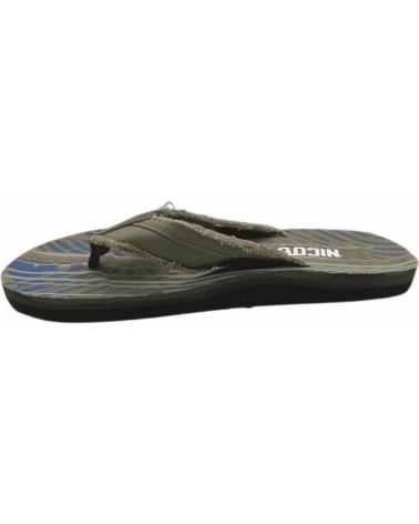 Man Flip flops NICOBOCO CHANCLA AGUA HOMBRE DRON 19 VERDE