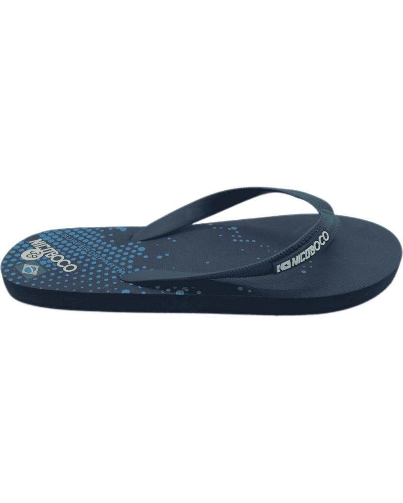 Woman and boy Flip flops NICOBOCO CHANCLA AGUA NINO BRASIL AZUL