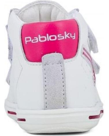 Esportes  de Menina PABLOSKY DEPORTIVO BEBE NINA 002707 BLANCO-ROSA
