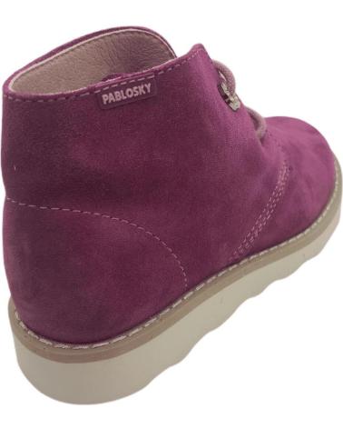 Botines de Niña PABLOSKY BOTA NINA SERRAJE 492084 ROSA