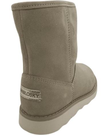 Botas de Menina PABLOSKY BOTA NINA SERRAJE 491436 TAUPE