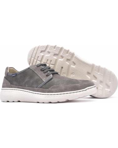 Zapatos de Hombre BAERCHI ZAPATO CABALLERO RODANO 5170 GRIS MARENGO
