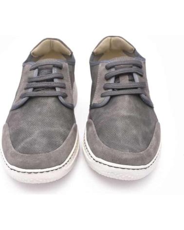 Zapatos de Hombre BAERCHI ZAPATO CABALLERO RODANO 5170 GRIS MARENGO