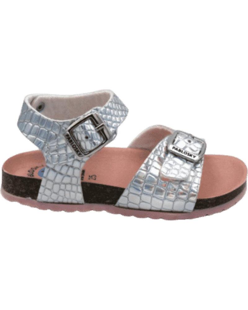 Sandalias de Niña PABLOSKY SANDALIA NINA 406050 PLATA