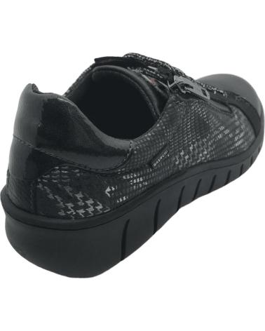 Deportivas de Mujer BAERCHI ZAPATO PIEL MUJER 60600 NEGRO