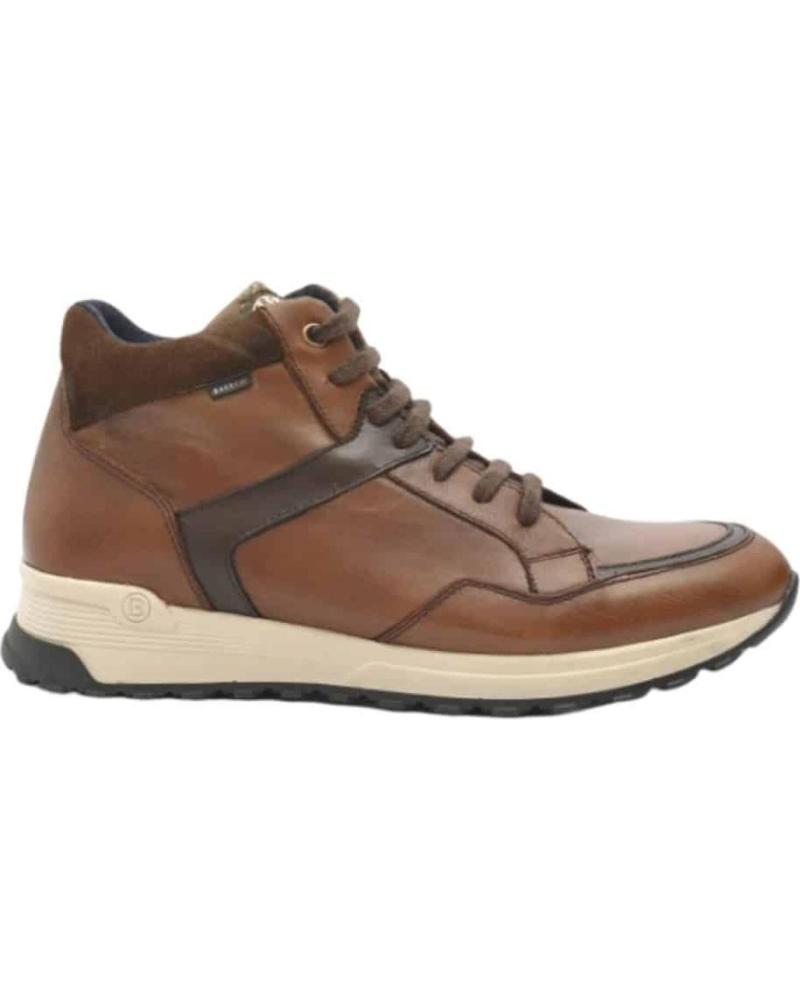 Botines de Hombre BAERCHI BOTIN CASUAL PIELL HOMBRE 1301 MARRON CUERO