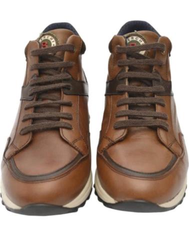 Botines de Hombre BAERCHI BOTIN CASUAL PIELL HOMBRE 1301 MARRON CUERO