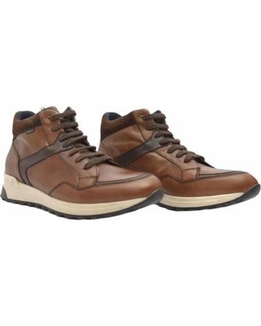 Botines de Hombre BAERCHI BOTIN CASUAL PIELL HOMBRE 1301 MARRON CUERO