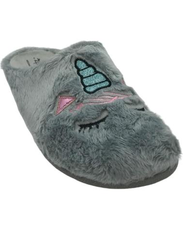 Calzado de casa de Niña ZAPY ZAPATILLA DESTALONADA CASA NINA AC500721 GRIS