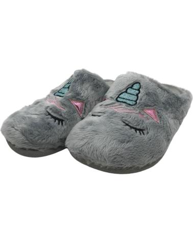 Calzado de casa de Niña ZAPY ZAPATILLA DESTALONADA CASA NINA AC500721 GRIS