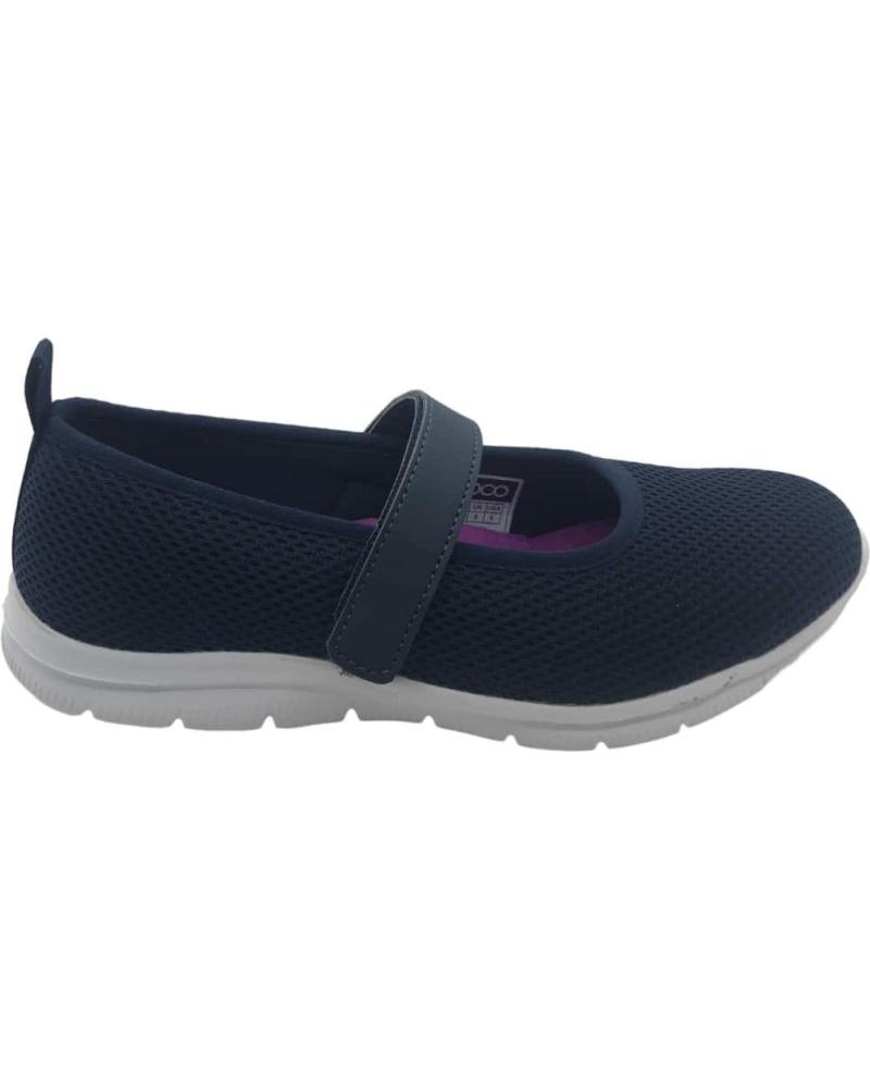 Sportif pour Femme NICOBOCO ZAPATILLA CONFORT MUJER MIRI AZUL