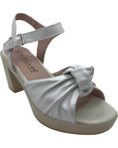 Sandálias de Mulher PITILLOS SANDALIA TACON MUJER 2635 PLATA