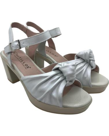 Sandálias de Mulher PITILLOS SANDALIA TACON MUJER 2635 PLATA