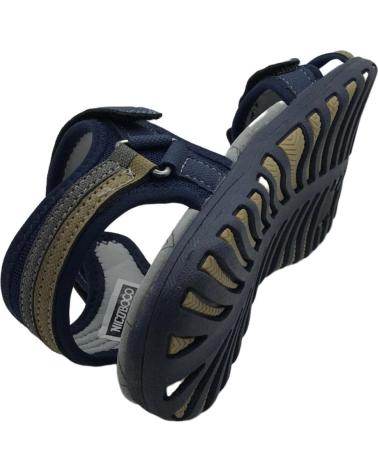 Sandales pour Femme NICOBOCO SANDALIA TREKKING MUJER CROCO 38-316 AZUL